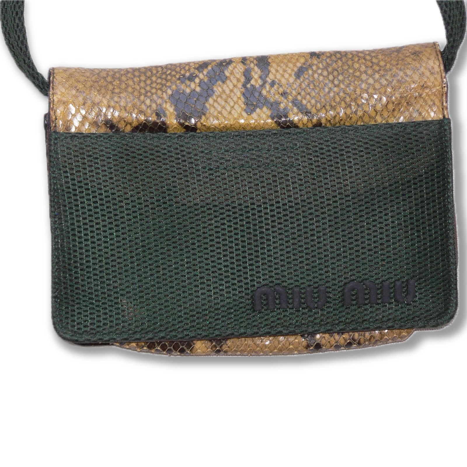 1999FW】90s MIU MIU python shoulder bag archive - メルカリ