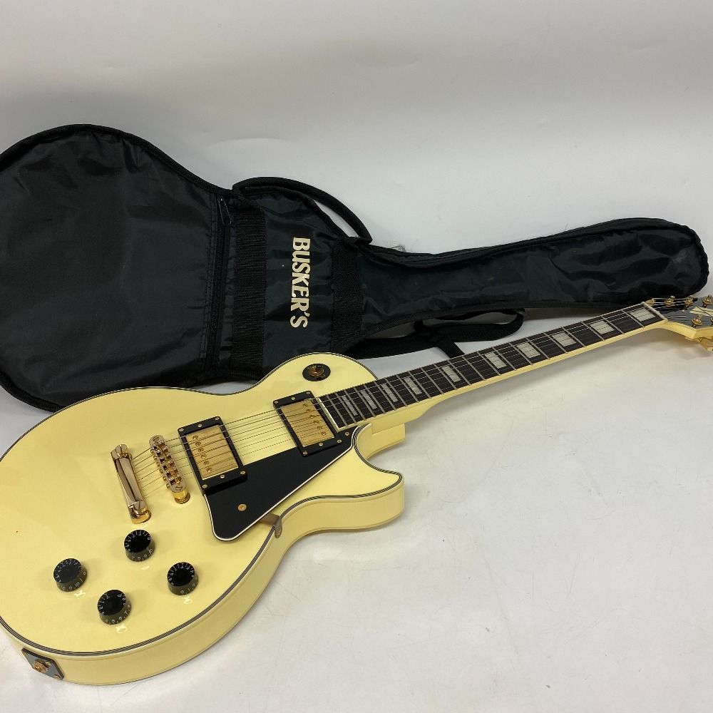 BUSKER'S バスカーズ エレキギター ホワイト レスポールカスタム BUSKER'S バスカーズ エレキギター ホワイト レスポールカスタム