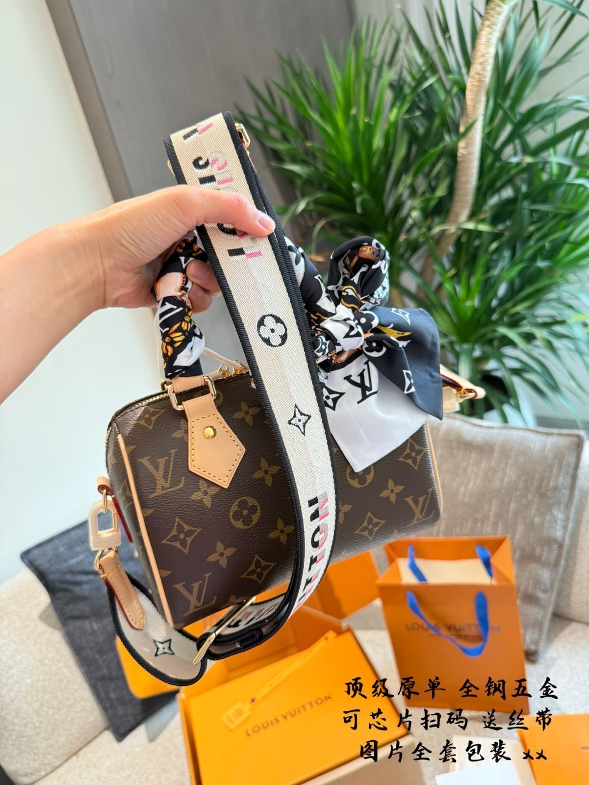 今日特価】LV Speedy 20 ピローバッグ 2025 New Model-MM輸入4