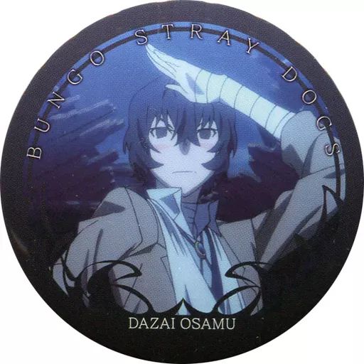 中古】バッジ・ピンズ 太宰治(敬礼) 「文豪ストレイドッグス キャラ