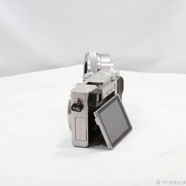〔 品〕 α6000 パワーズームレンズキット シルバー ILCE 6000 L 262