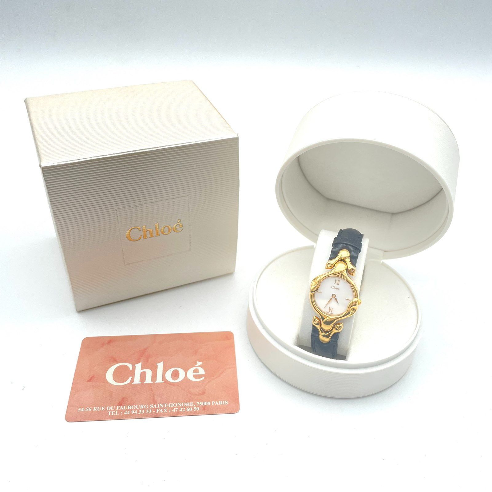 ★動作品 Chloé クロエ ローマン クォーツ レディース腕時計 ゴールド 2025年最新】Chloe 時計の人気アイテム - メルカリ