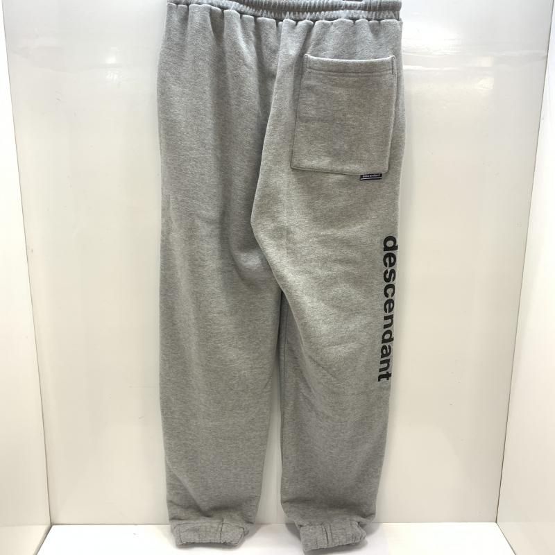 SWEAT TROUSERS DESCENDANT DESCENDANT⁄COURT COURT (GRAY) (BLACK