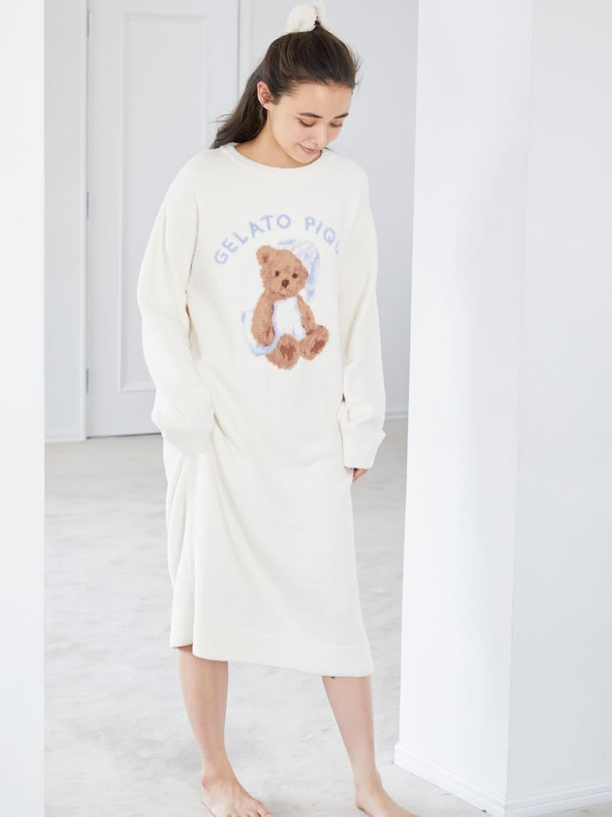 数量 ジェラート ピケ GOOD NIGHT BEAR JQDワンピース PWNO244091 レディース