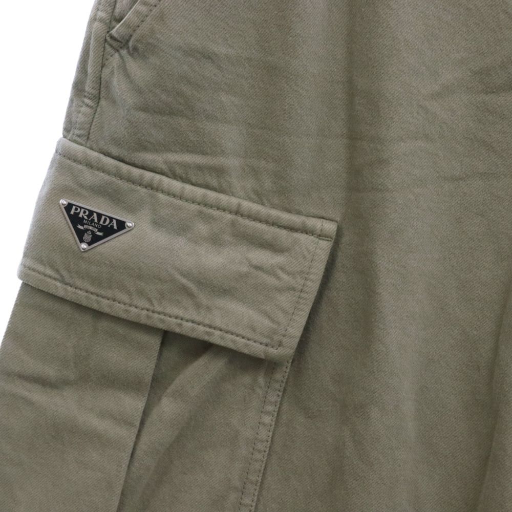 PRADA プラダ 23AW トライアングルロゴカーゴデニムパンツGEP362 PRADA