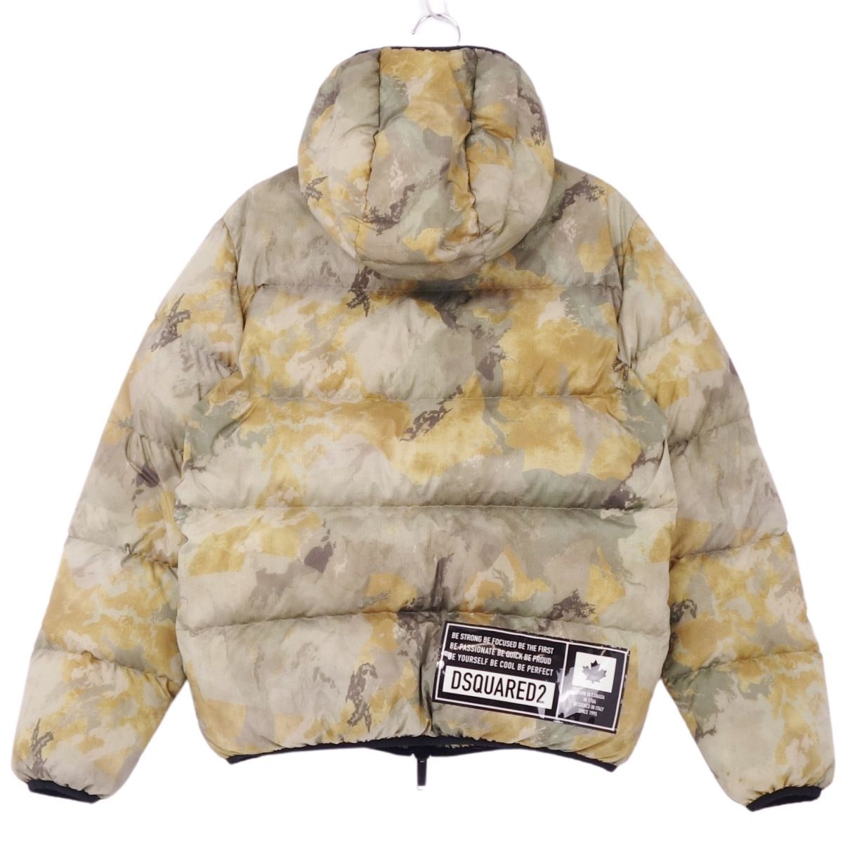 極美品 ディースクエアード DSQUARED2 2021年 ダウンジャケット フ 