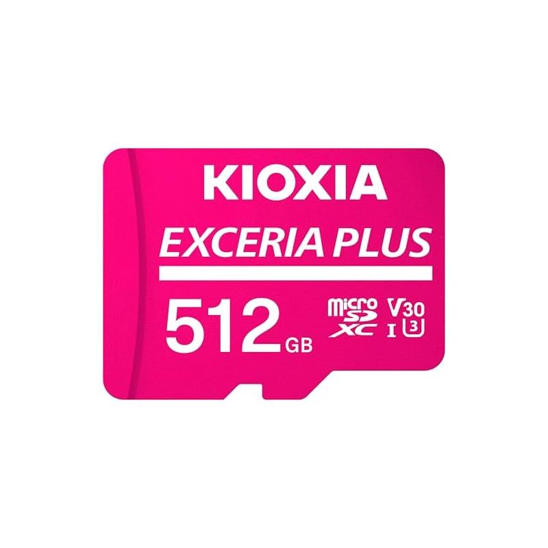 【新品】 KIOXIA(キオクシア) 旧東芝メモリ microSD 512GB EXCERIA PLUS UHS-I U3 V30 Class10 Nintendo Switch動作確認済 microSDXC 最大読出100MB/s 最大書込85MB/s  1