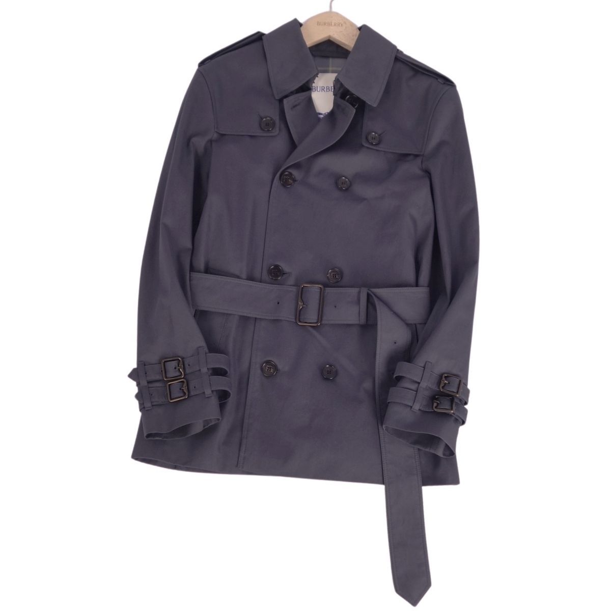 極美品 バーバリー BURBERRY コート トレンチコート コットン100 