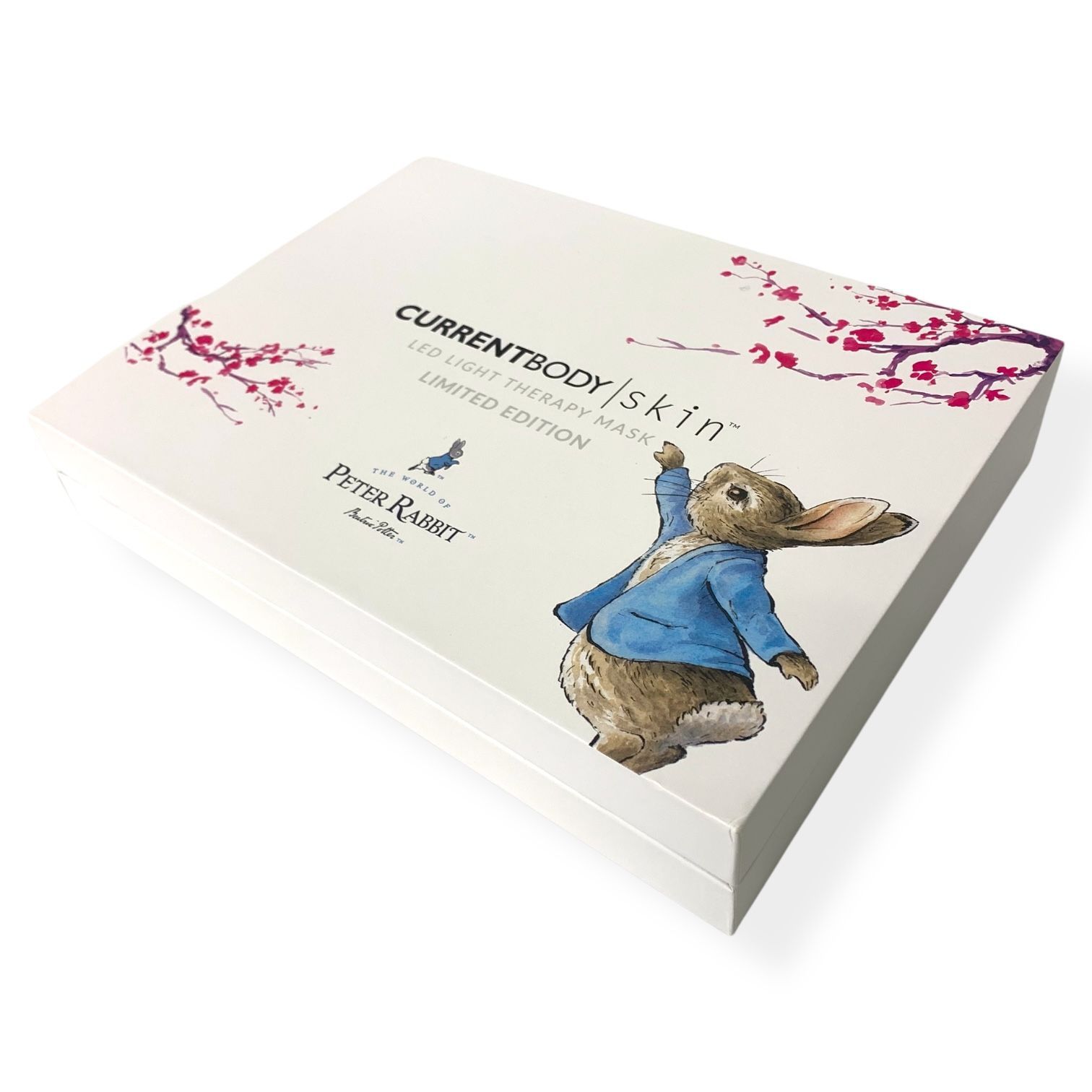 CURRENTBODY ピーターラビット LEDライトセラピーマスク サクラ ピーターラビット(TM)がマスク型美顔器「カレントボディ」とコラボ