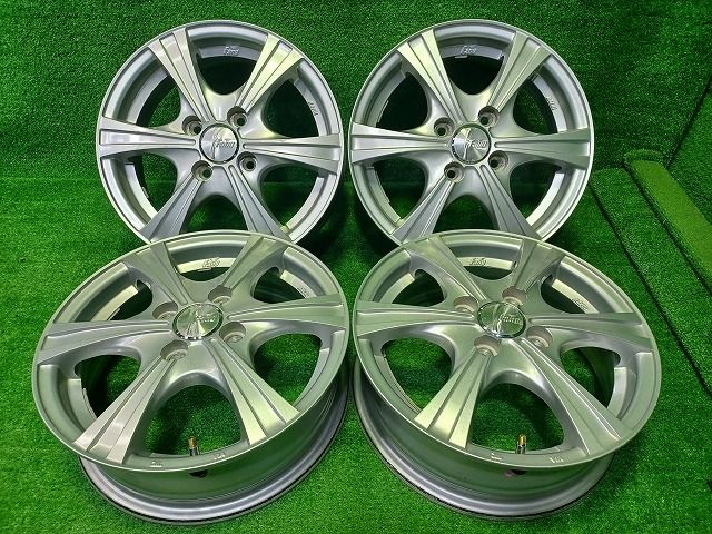 社外 Weds Fang 14ｲﾝﾁ 4.5J 4穴 4本 100 45