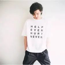 藤井風 HEHN Tシャツ Lサイズ HELP EVER HURT NEVER - REN