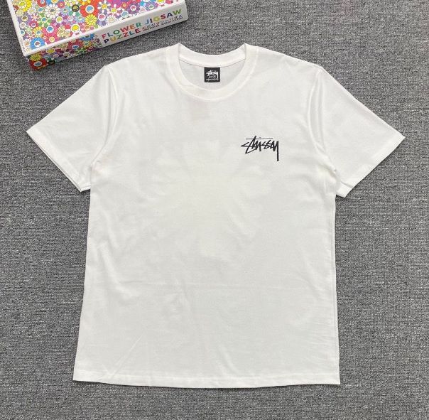 新品 ステューシーSTUSSY ITP FLOWER TEE Tシャツ ホワイト/ブラック - メルカリ