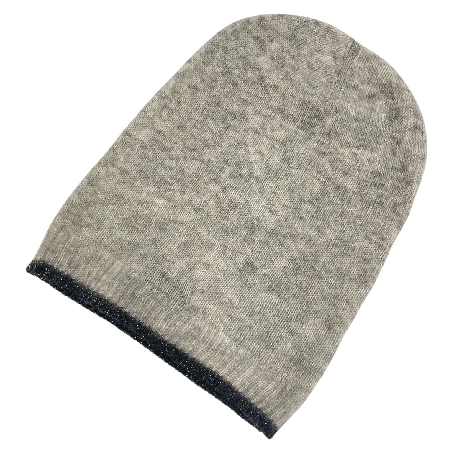 CHANEL ニット帽 グレー ココマーク 新品未使用 カシミヤ 中古・古着通販】CHANEL (シャネル) ココマーク カシミヤ ニット