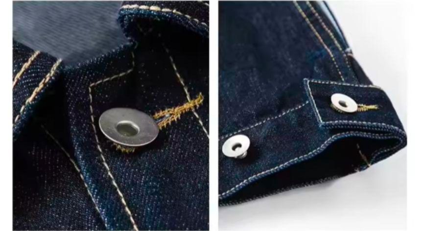 ヘビーオンス リジッドデニムジャケット Gジャン 濃紺 ヴィンテージ