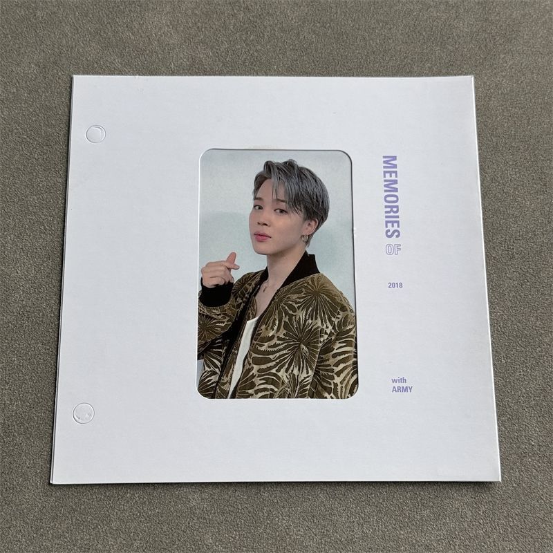 BTS Memories 2018 BluRayジミントレカJIMIN 台紙付き - CD