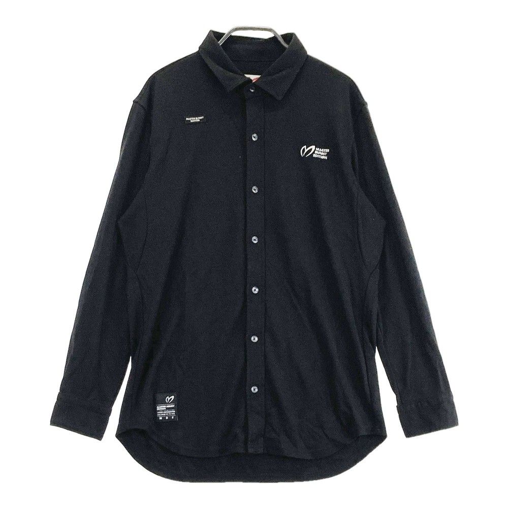 【新品】MASTER BUNNY EDITION 長袖シャツ ブラック（メンズ） MASTER BUNNY EDITION ブラック長袖シャツサイズ5
