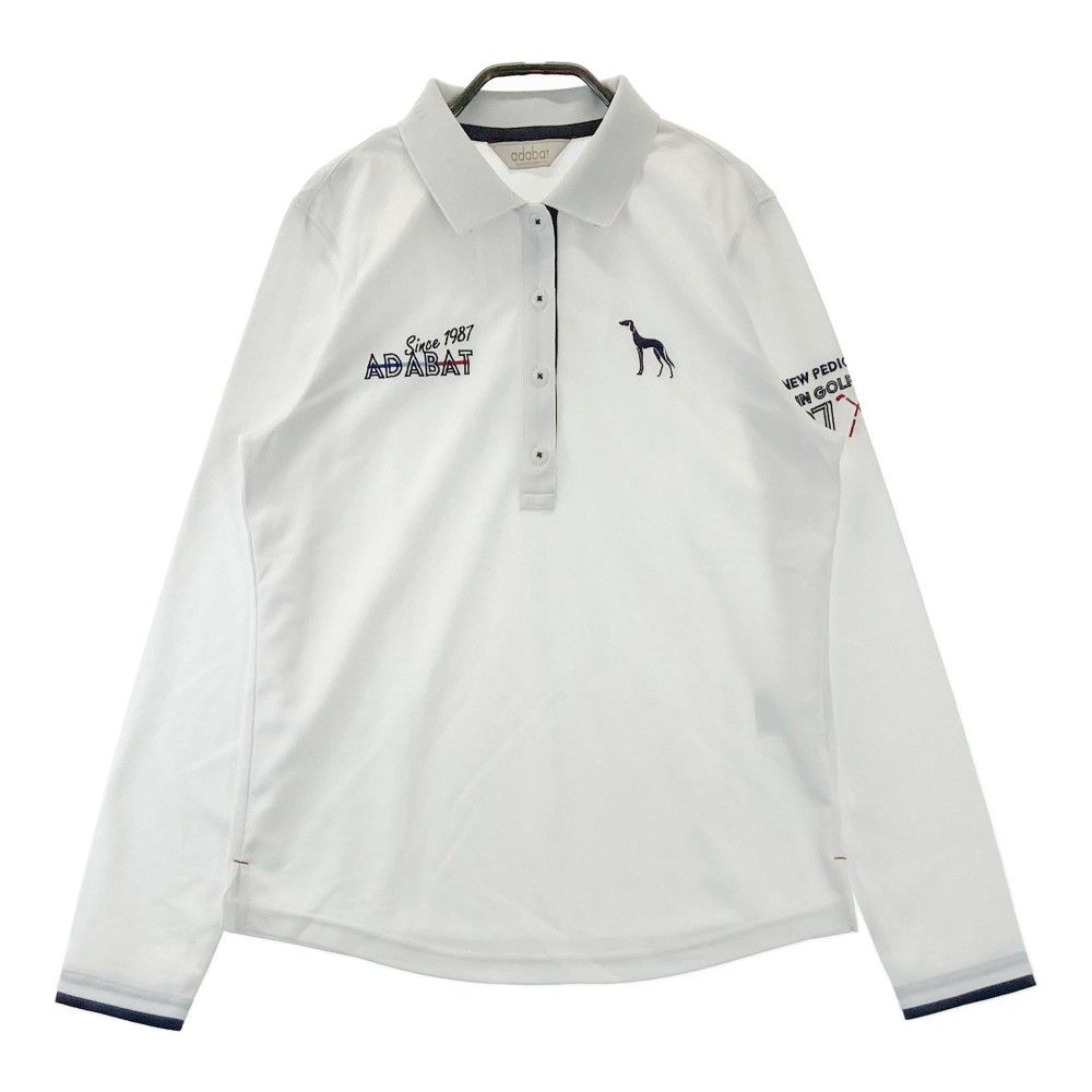 サイズ：38 ADABAT アダバット 半袖ポロシャツ イエロー系