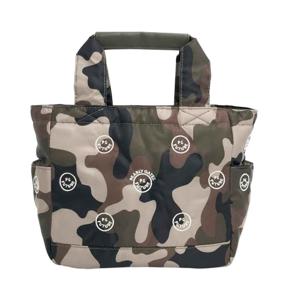 パーリーゲイツ　迷彩バッグ パーリーゲイツ PEARLY GATES トートバッグ カモフラ 迷彩 シューズ