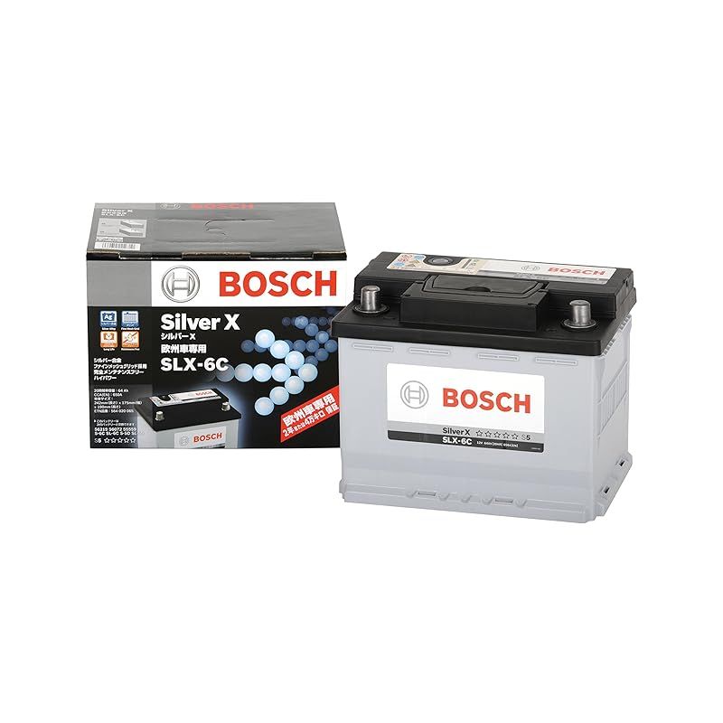ボッシュ（BOSCH）輸入車用バッテリー SLX-6C（SL-6C後継）-SL-5D適合 0
