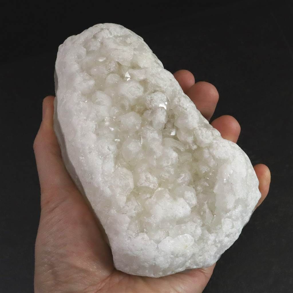 北海道 花石メノウ 瑪瑙 水晶共生 141mm 原石 723g 【榎本通商