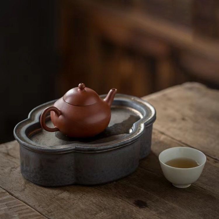 壺承 茶道具 茶道 泡茶 茶器 茶盤 陶器壺承 台湾茶 茶器 - メルカリ