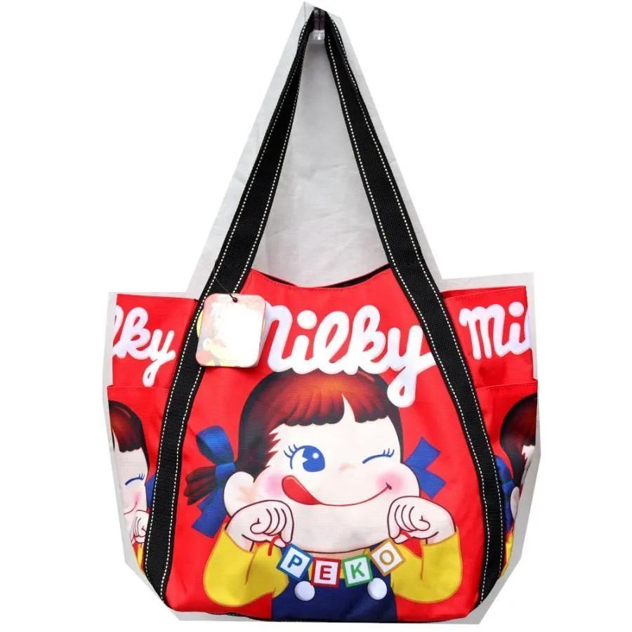 ペコちゃん トートバッグ バルーントート 不二家 PK-14 ペコ