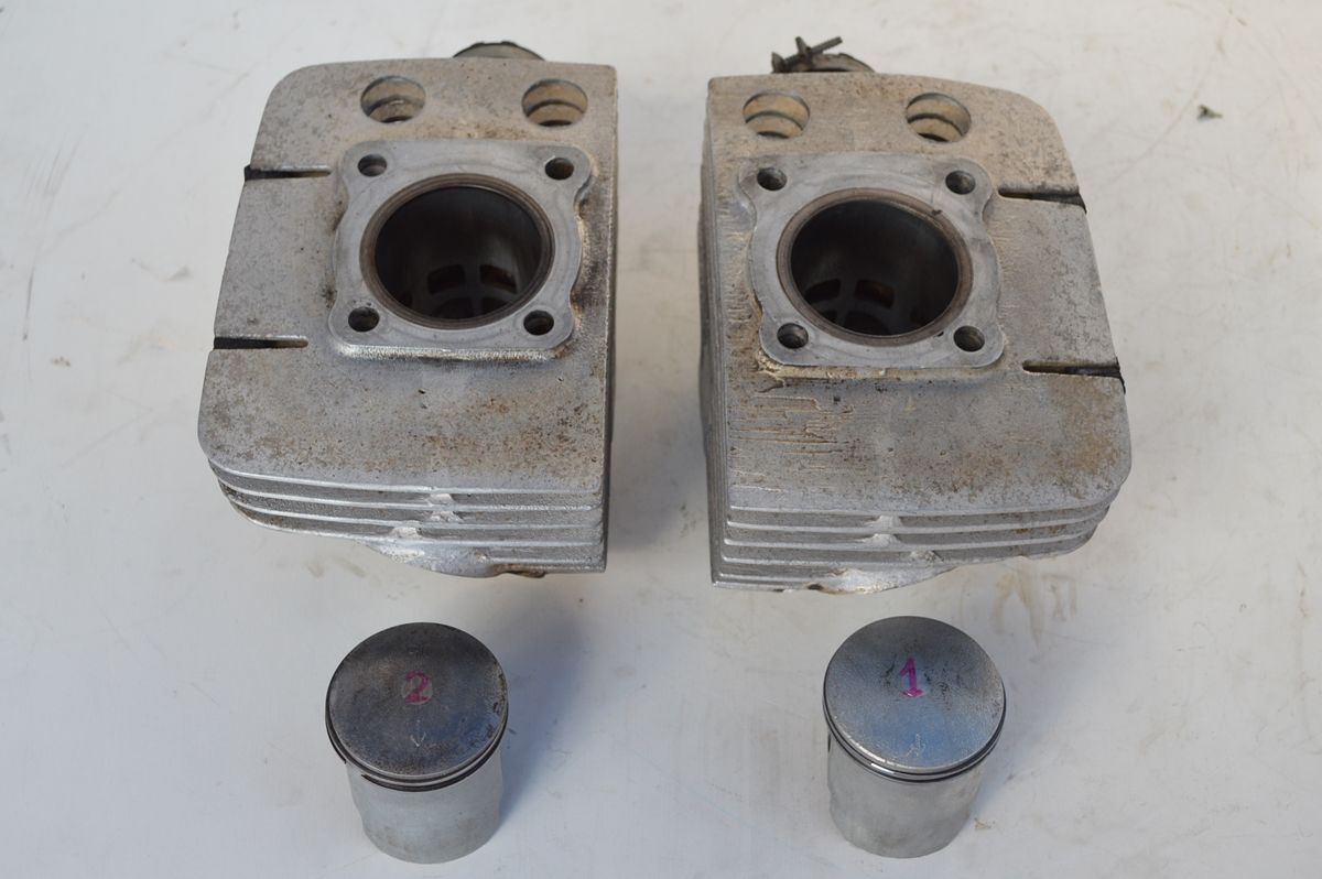 Kii商品です SUZUKI RG250E / X7スズキ シリンダー＆ピストン 中古品 当時物 純正品