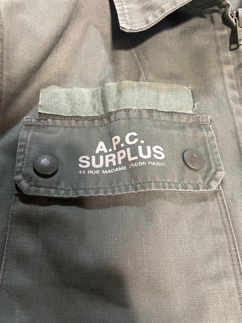 00s A.P.C. SURPLUS ユーロミリタリー ジャケット NT01151 - メルカリ