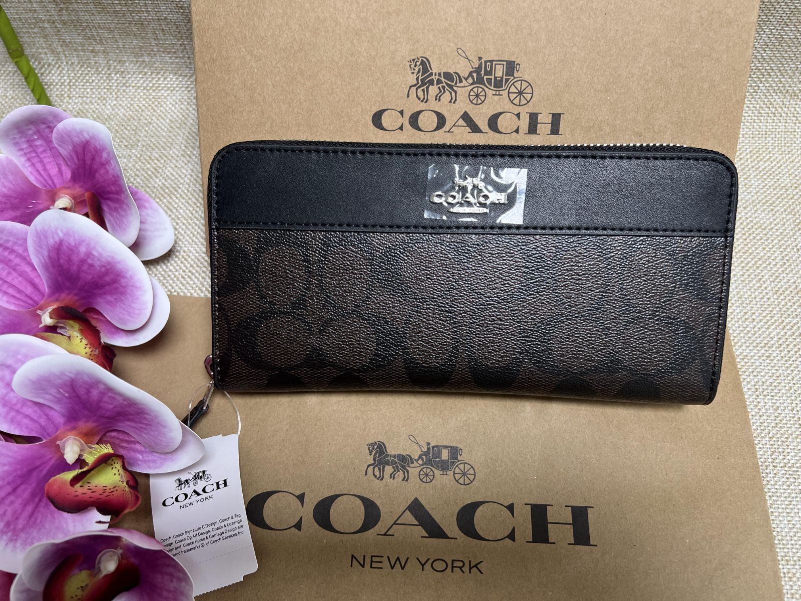 コーチ/COACH 長財布 F76873 新品／未使用 アウトレット - 長財布