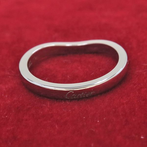 ✴︎Cartier✴︎ カルティエ バレリーナ ダイヤ ウェディングリング 48 カルティエ CARTIER バレリーナ ウエディング ＃48 リング・指輪