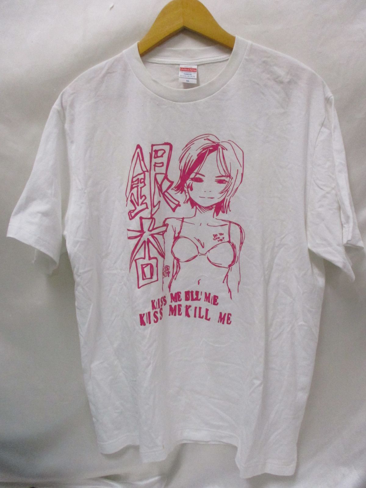 銀杏BOYZ ツアーTシャツ【赤】 銀杏BOYZ スメルズ・ライク・ア・ヴァージン Tシャツ サイズM