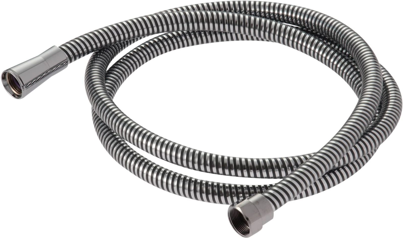 L=2000mm_単品 TOTO シャワーホース L=2000mm 本体側ねじW24山20 メタル調 THC40L2
