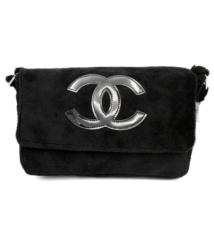 シャネル CHANEL ココマーク ノベルティ パイル ショルダー バッグ 45117