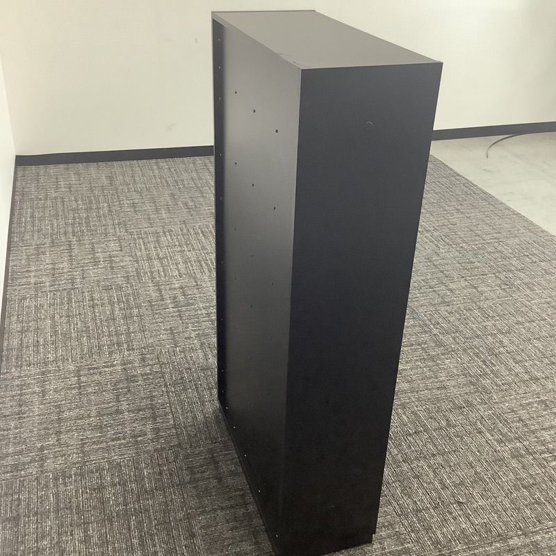 シェルフ MKマエダ 訳アリ品 ブラック MIN-601 収納棚 本棚 書棚 幅600×奥行250×高さ1150mm 地域 MARWIL-DEMENAGEMENTS_CH