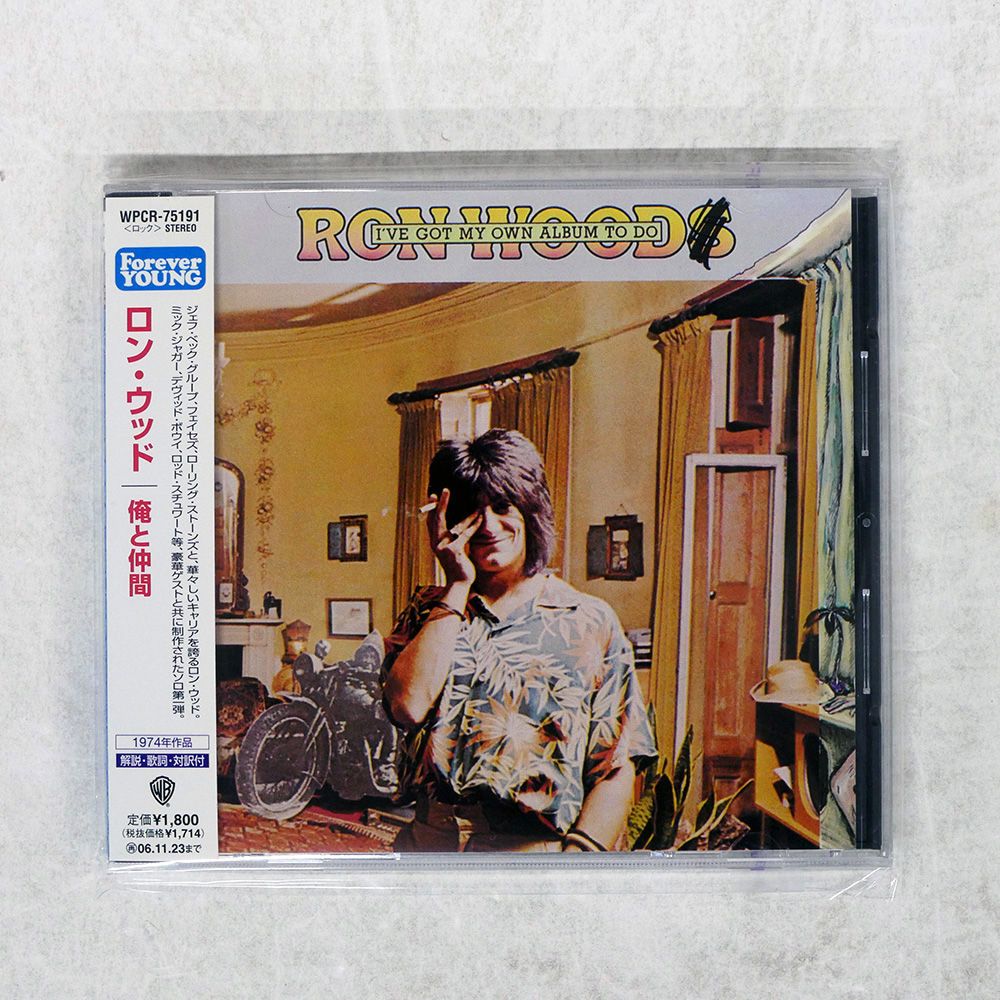 帯 国内盤 RON WOOD/I'VE GOT MY OWN ALBUM TO DO/WARNER BROS