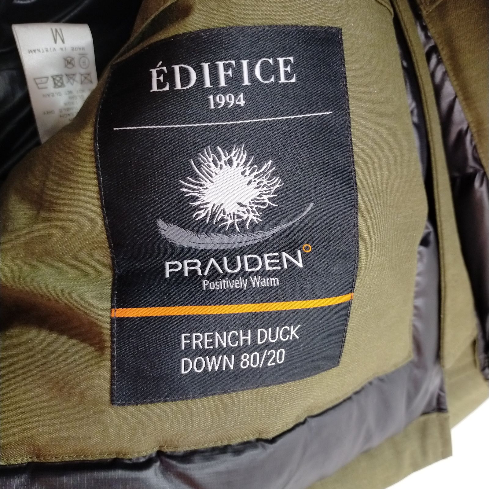 新品未使用✦EDIFICE✦エデフィス メランジウェザークロス ダウンジャケット エディフィス EDIFICE メランジウェザークロスダウンジャケット