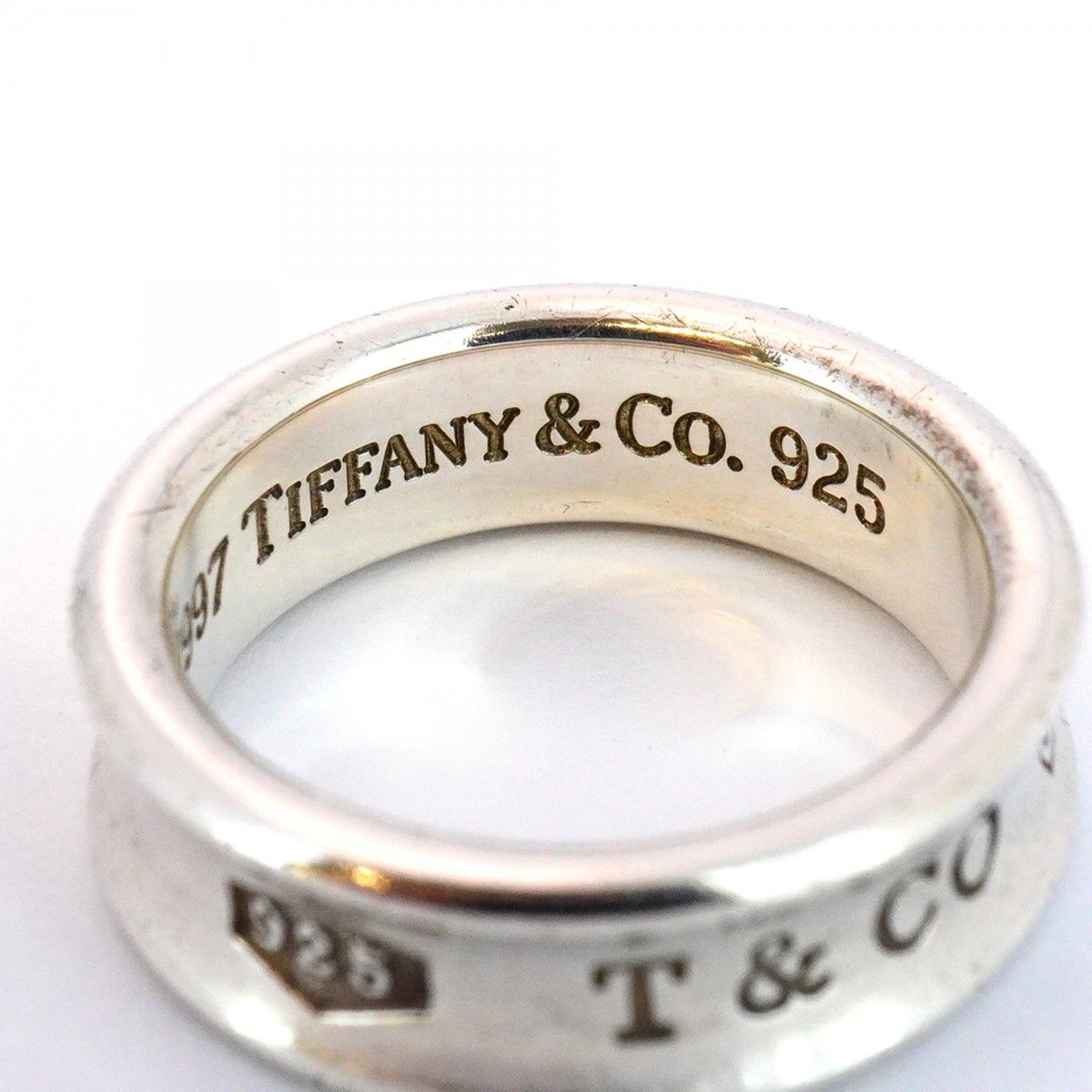 中古 925 指輪 17号 5jib0287ティファニー リング 1837ナロー シルバー925 17号中古