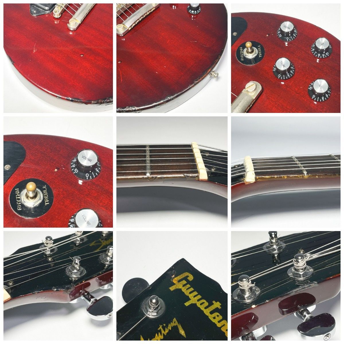 ジャンク　グヤトーン　guyatone レスポールタイプ　ビザール　ビンテージ 2025年最新】グヤトーン ビザールの人気アイテム - メルカリ