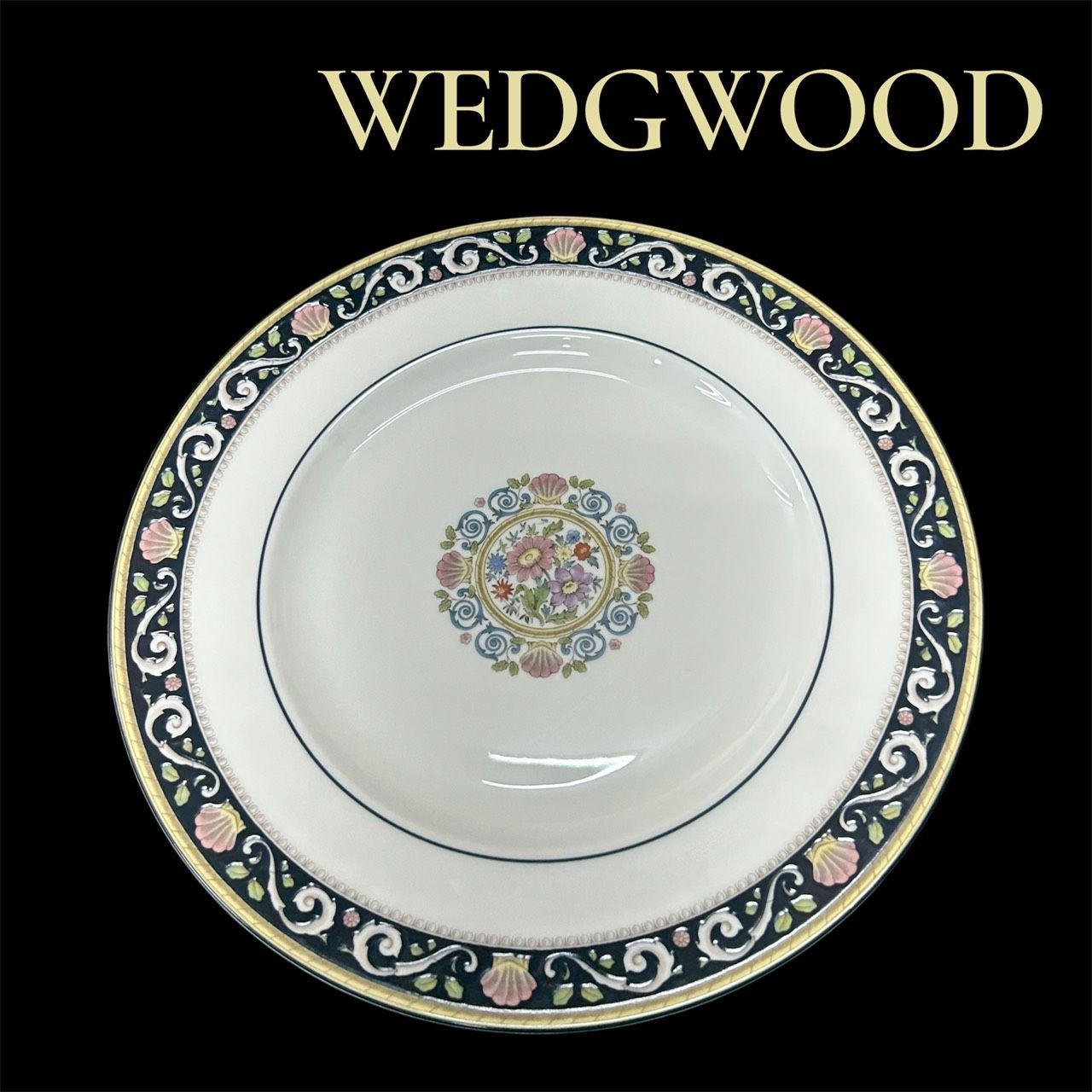 WEDGWOOD ウェッジウッド RUNNYMEDE ラニーミード プレート 約28cm 