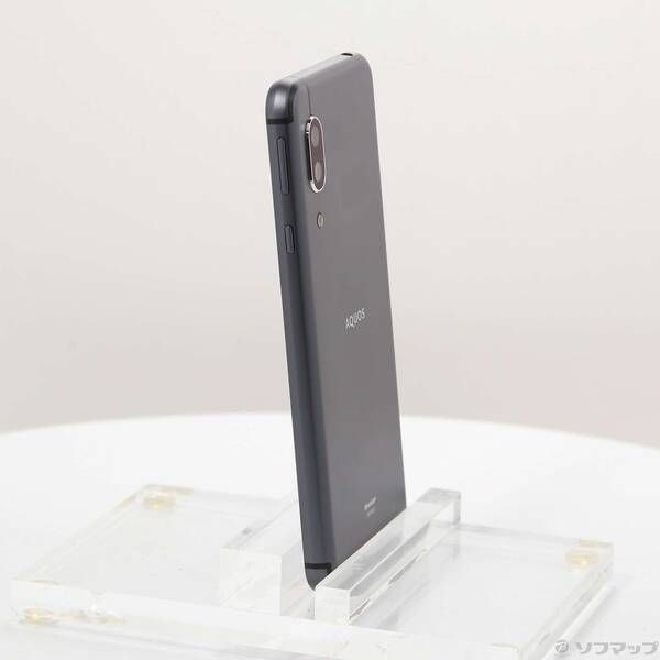 スマートフォン・携帯電話 〔展示品〕 AQUOS sense3 64GB ブラック SH
