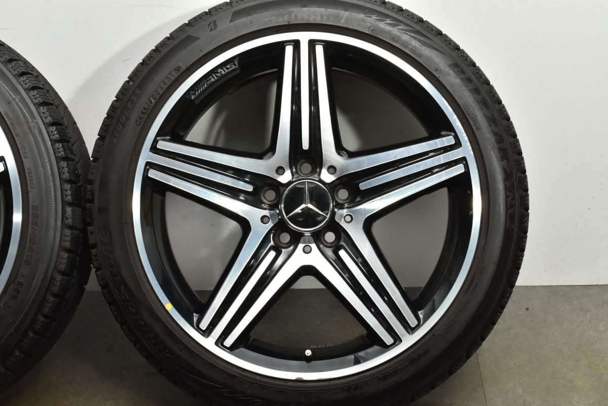 バリ溝 ベンツ W176 Aクラス 純正 18in 8J 48 PCD112 ブリヂストン ブリザック VRX2 235 40R18 品番 A1764010402 W246 Bクラス 流用 TRITUETUBI_COM