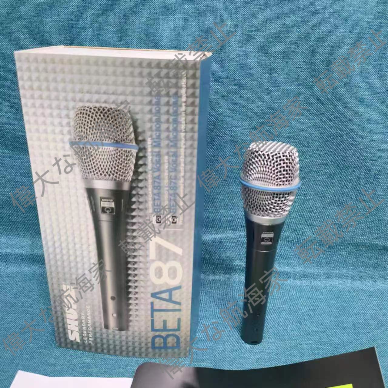 SHURE BETA87 USA 購入 コンデンサーマイク