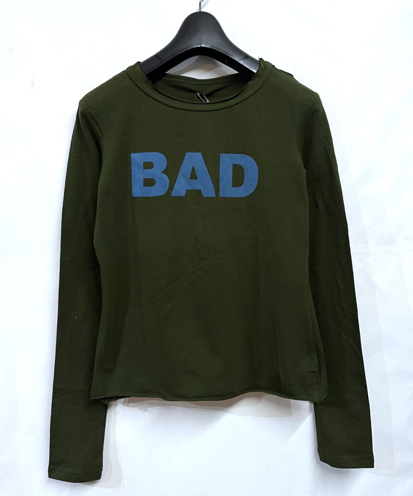 90s ヴィンテージ デッドストック DIRK BIKKEMBERGS｜ダークビッケンバーグ BAD ロングスリーブ ストレッチカットソー KWY