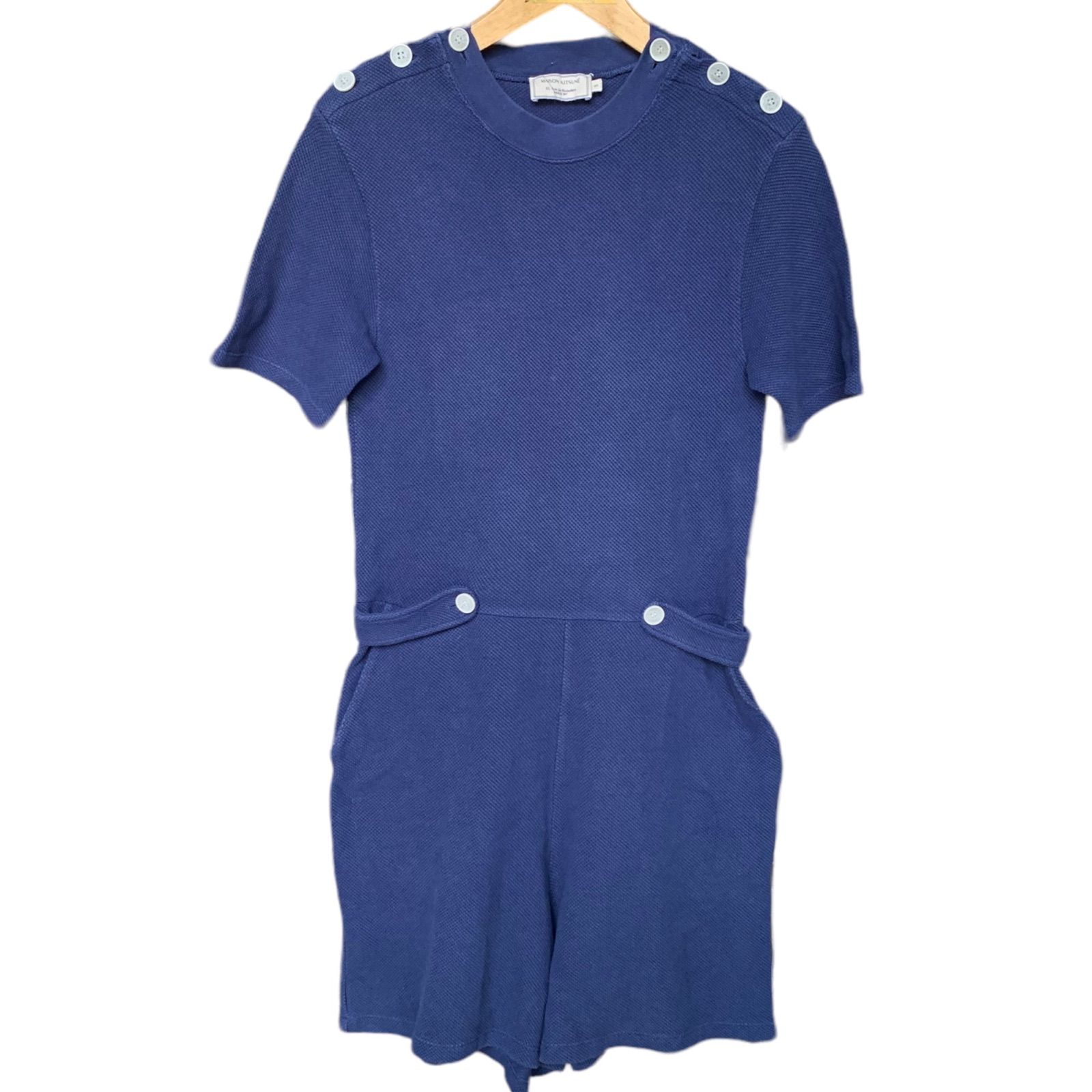 ☆MAISON KITSUNE メゾンキツネ サロペット つなぎ オールインワン 