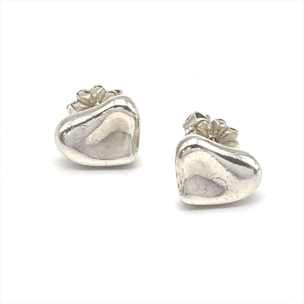 中古ティファニー フルハート ピアス SV925 3.1g シルバー ティファニー Tiffany&Co. フルハート ピアス SV925 3.1g シルバー