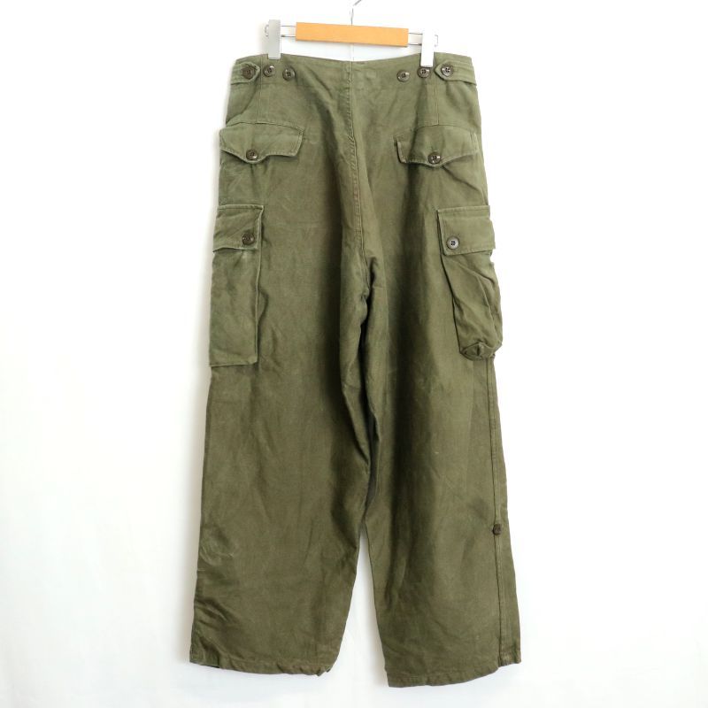 オランダ軍 パンツ 80s vintage オランダ軍 カーゴ ミリタリーパンツ 