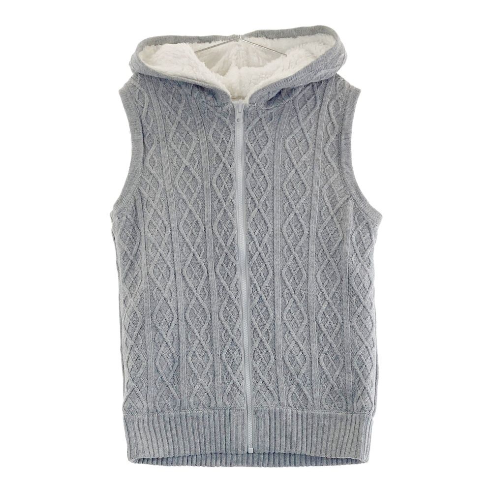 サイズ：F KISS ON THE GREEN キスオンザグリーン ボア ニットベスト