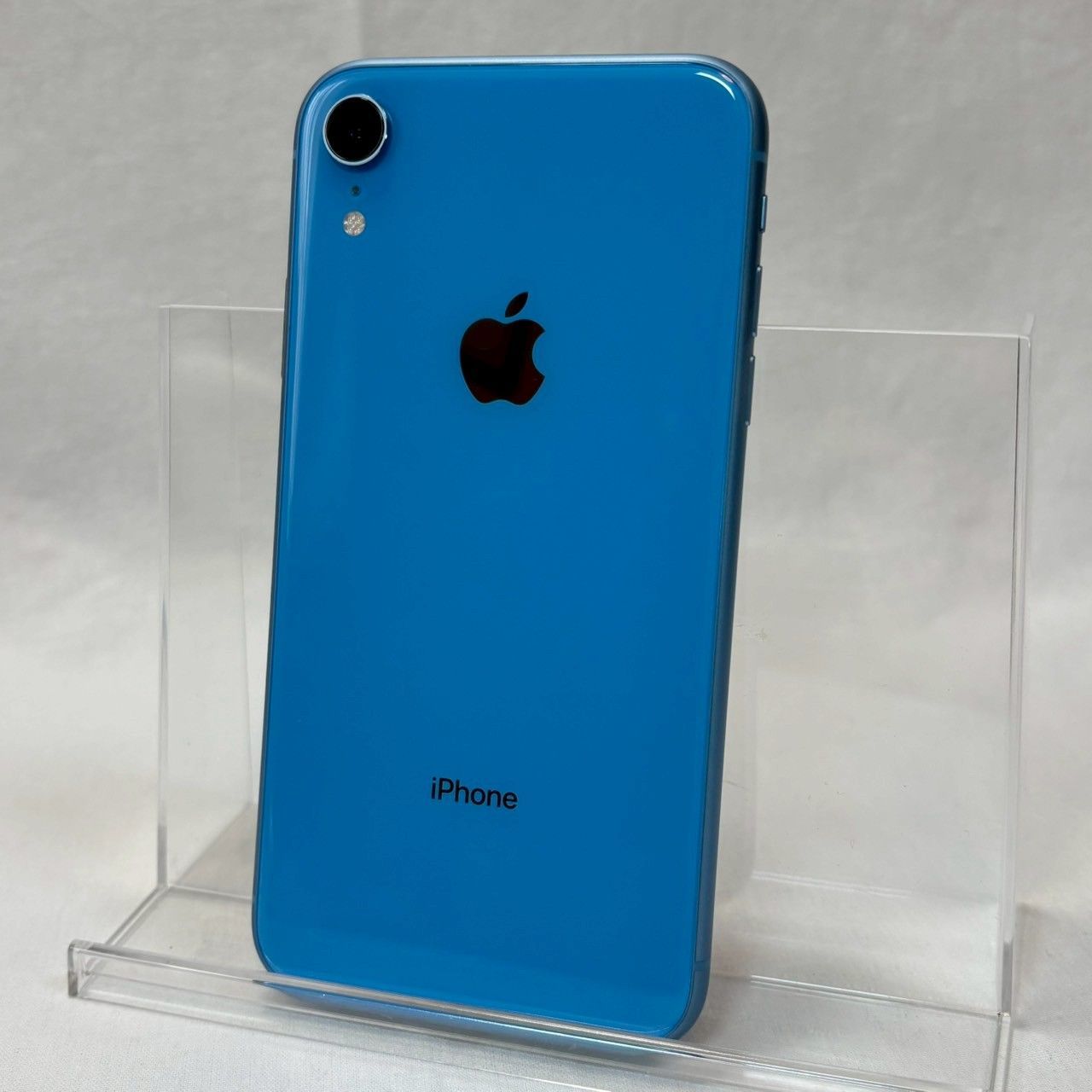 美品】【即使用可】iPhone XR ブルー 64GB バッテリー81％/No,414