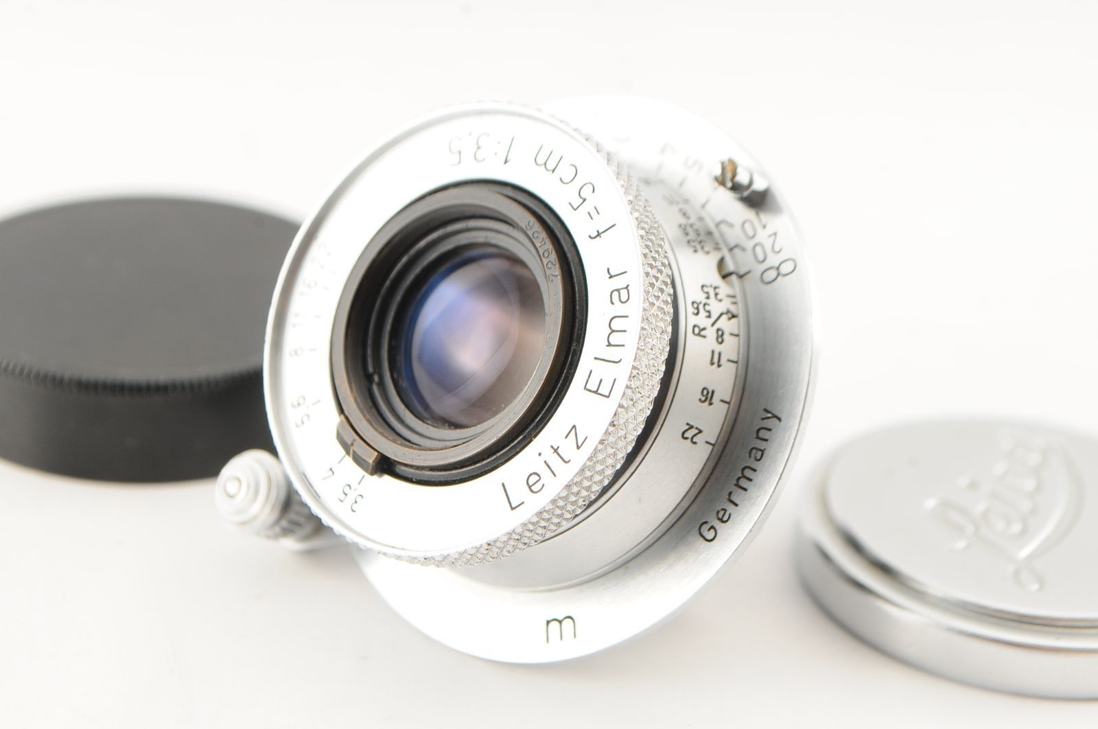 Leica ライカ Elmar 50mm F3.5 L39 清潔感溢れる な外観 光学系カビ クモリなし 完動品 細かく動作 済 1656