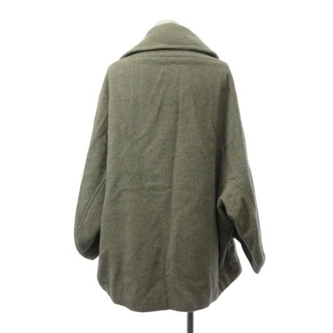 ワイズ Y s ウールコート ジャケット ワイドシルエット YF-C22-125 グレー 2 GULLKHAN_COM